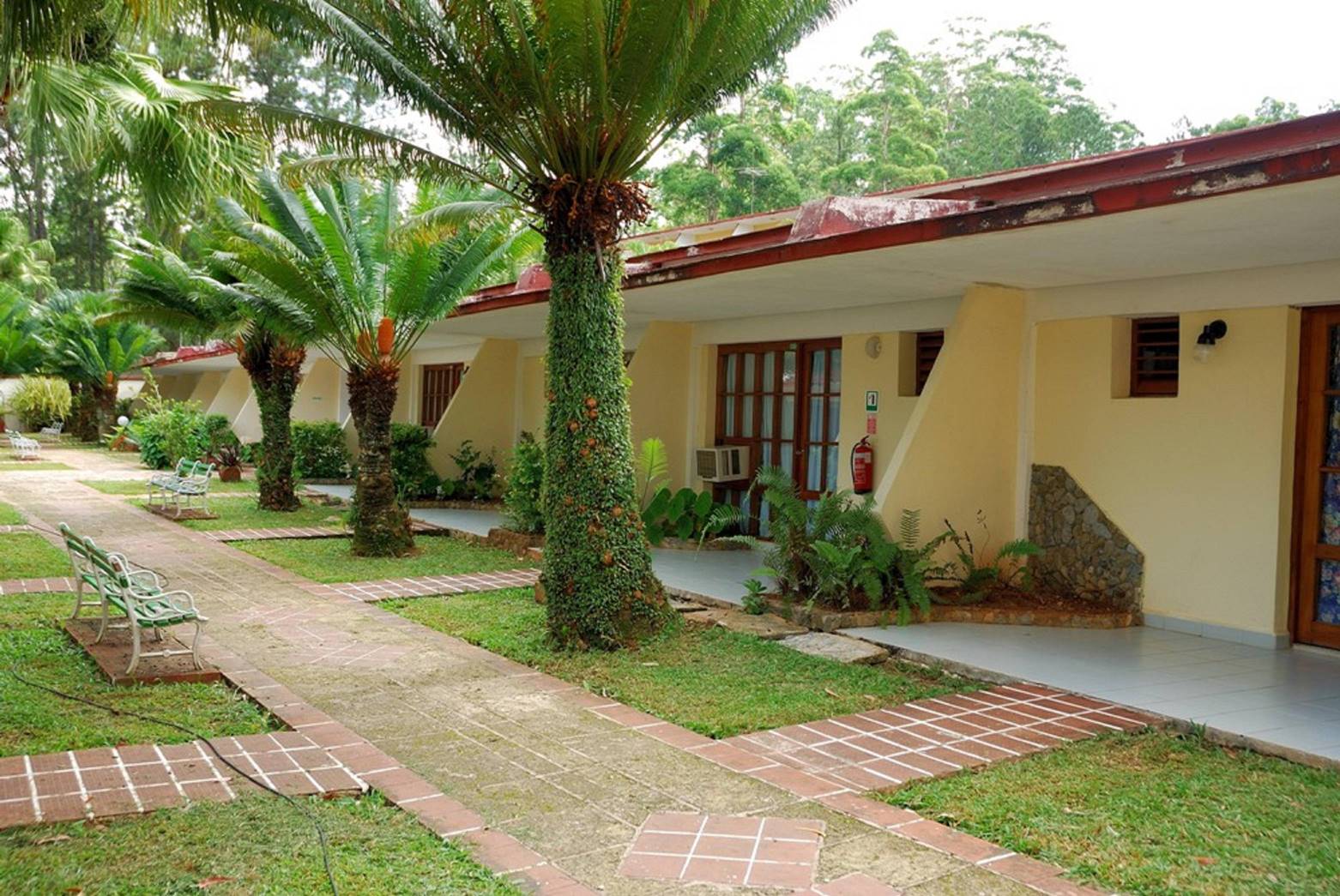 los helechos hotel topes de collantes exterior
