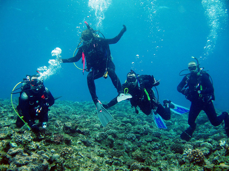 open water diver