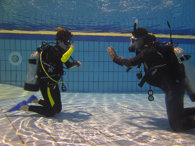 curso buceo piscina